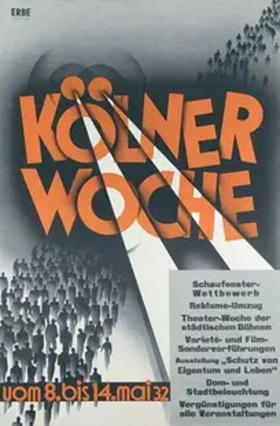 Plakat der Kölner Woche