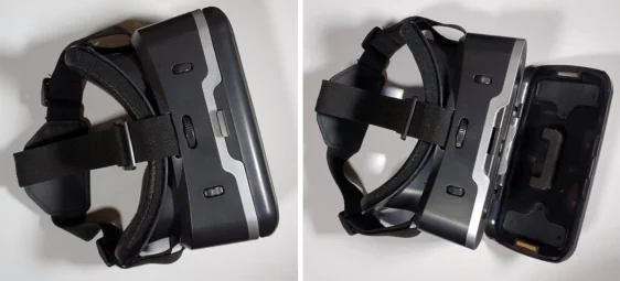Handelsübliche VR-Brille